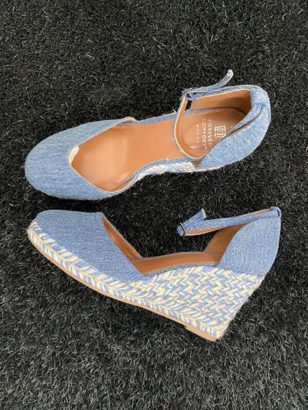 Denim Wedge