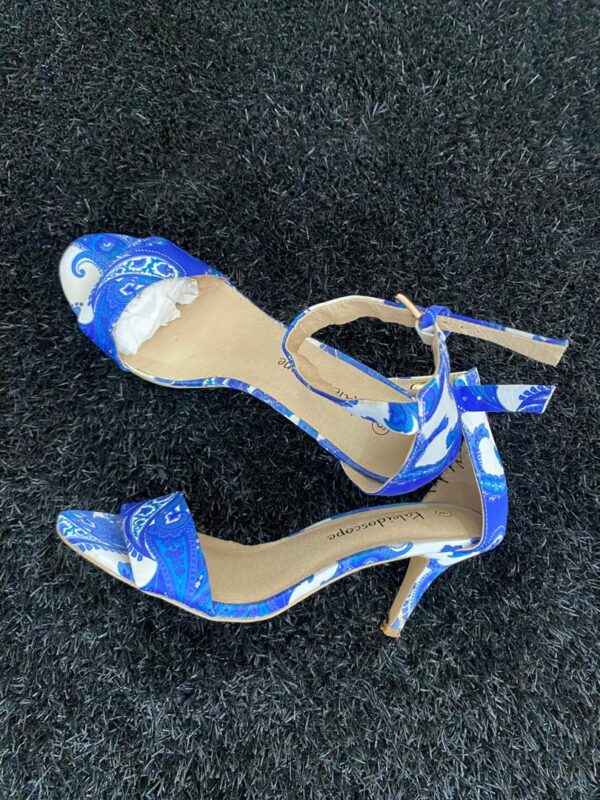 Blue Print Heels